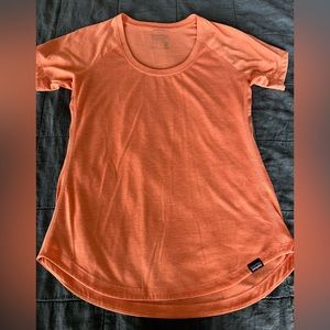Patagonia Capilene Cool Trail Shirt XS Orange
